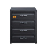 Cargo Gunmetal Finish Chest Model 37956 By ACME Furniture